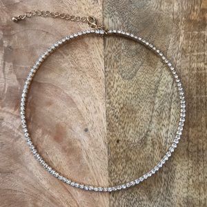 Rhinestone Choker 💛